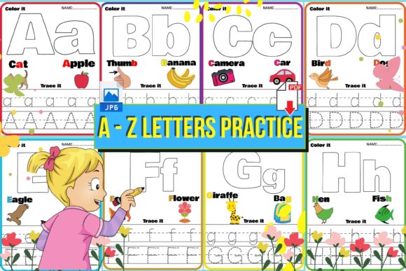 ABC Handwriting Tracing Book: A Practical Tool for Early Learning