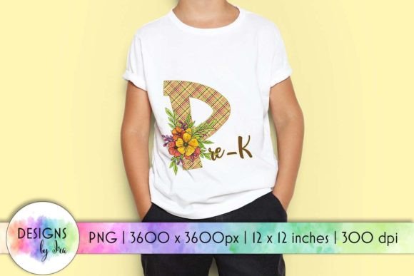 Back to School Pre K Sublimation