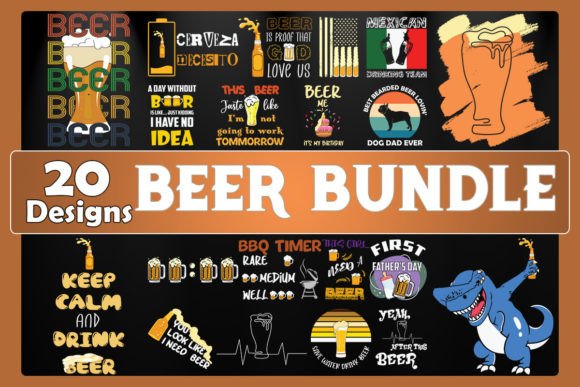 Beer Bundle 20 Designs: A Creative Toolkit for Beer Lovers and Professionals