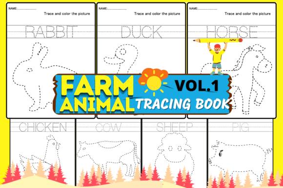 Farm Animals Activities Worksheets