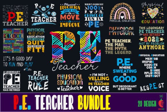 PE Teacher SVG Bundle: A Comprehensive Guide for Educators and Creators